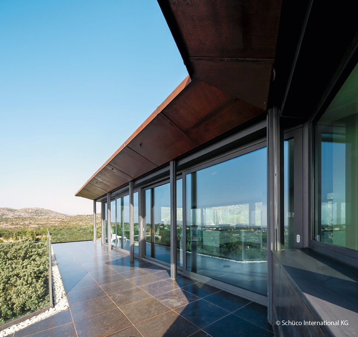 Terrassenfenster