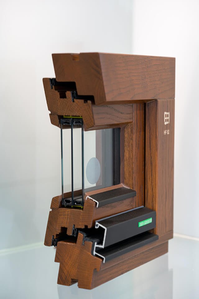 Holz-Aluminium